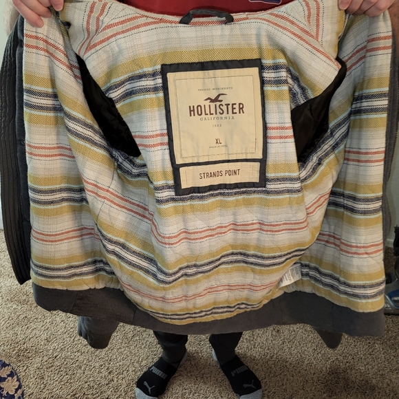 Destroyed Hollister field Jacket XL Tall - Picture 13 of 16